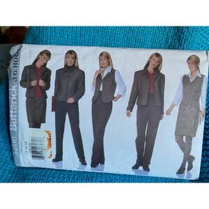 Butterick Sewing pattern 5200 womens suit skirt pant sz 12 14 16